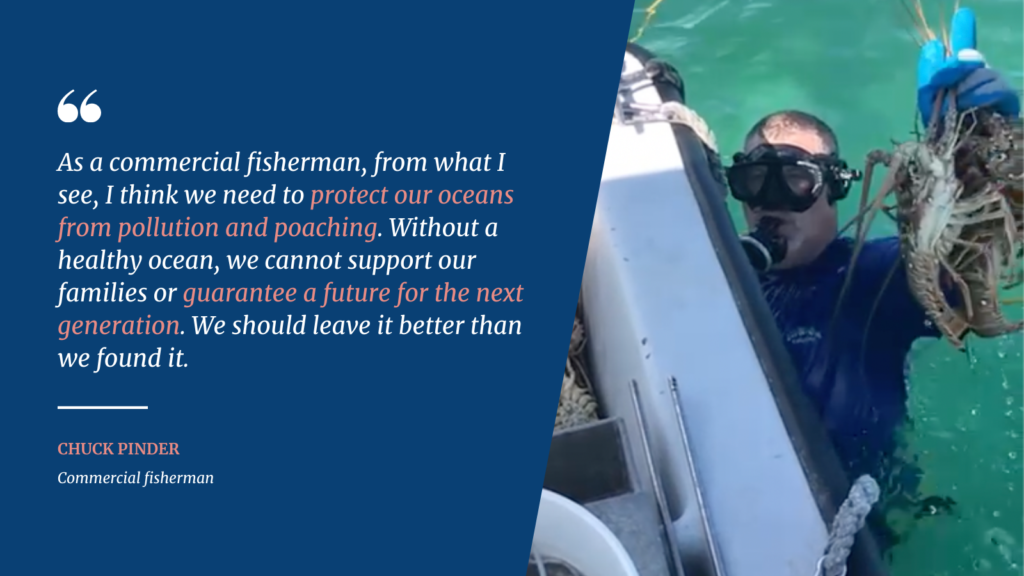 World Oceans Day 2021: Chuck Pinder - WildAid Marine